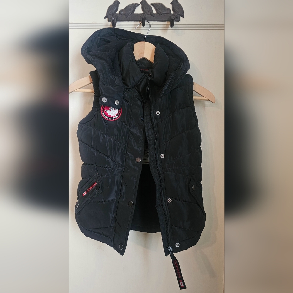 Canada Kids Black Jacket